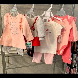 Newborn baby girl sets